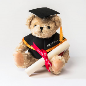 Graduation Bear (Orange)