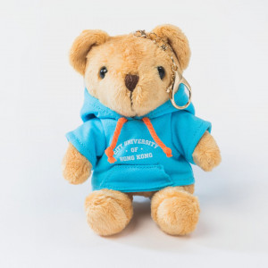 Mini Hoodie Bear (Blue)