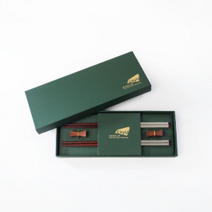 Chopstick set (green)