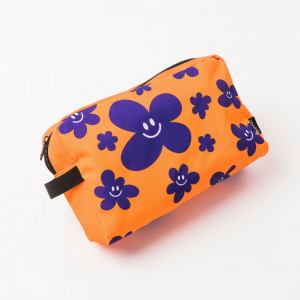 Smiley Toiletry Bag (Blue)
