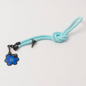 Smiley Mobile Strap (Blue)