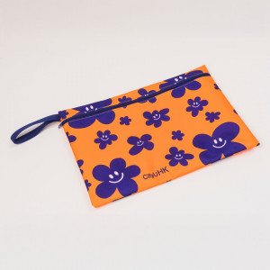 Smiley Document Bag (Blue)