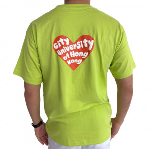 CityUHK Heart T-shirt (Green)