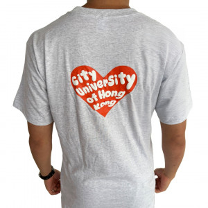 CityUHK Heart T-shirt (Grey)