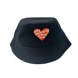 CityUHK Heart Hat (Black)