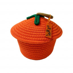 Fruitful Moments Knit Basket