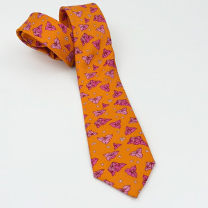 CityUHK Silk Necktie (Orange) 