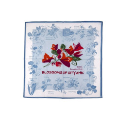 Blossoms of CityUHK Scarf